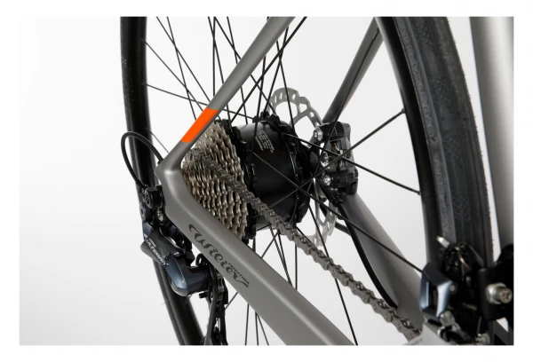 Vélo De Route Électrique Wilier Triestina Cento1 Hybrid Shimano Ultegra 11V 250 Wh 700 Mm Gris 2022 6 Vélo De Route Électrique Wilier Triestina Cento1 Hybrid Shimano Ultegra 11V 250 Wh 700 Mm Gris 2022 – Image 6