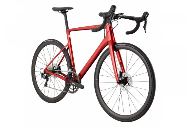 Vélo De Route Cannondale SuperSix EVO Hi-MOD Disc Ultegra Shimano Ultegra 11V 700 Mm Rouge Candy 2 Vélo De Route Cannondale SuperSix EVO Hi-MOD Disc Ultegra Shimano Ultegra 11V 700 Mm Rouge Candy – Image 2