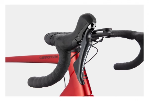 Vélo De Route Cannondale SuperSix EVO Hi-MOD Disc Ultegra Shimano Ultegra 11V 700 Mm Rouge Candy 5 Vélo De Route Cannondale SuperSix EVO Hi-MOD Disc Ultegra Shimano Ultegra 11V 700 Mm Rouge Candy – Image 5