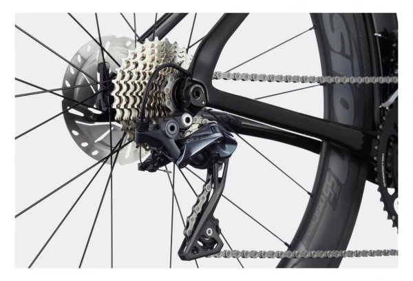 Vélo De Route Cannondale SystemSix Carbon Ultegra Shimano Ultegra 11V 700 Mm Noir Pearl Rouge / Noir 4 Vélo De Route Cannondale SystemSix Carbon Ultegra Shimano Ultegra 11V 700 Mm Noir Pearl Rouge / Noir – Image 4