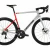 Vélo De Route Cannondale SuperSix EVO Carbon Disc Shimano Ultegra Di2 12V 700 Mm Mercury / Rouge 2022