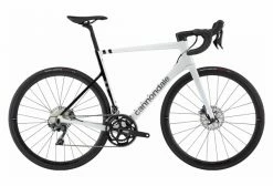 Vélo De Route Cannondale SuperSix EVO Carbon Disc Shimano Ultegra 11V 700 Mm Blanc Cashmere