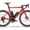 Vélo De Route BMC Timemachine Road 01 Three Sram Rival ETap AXS 12V 700 Mm Rouge Noir 2022