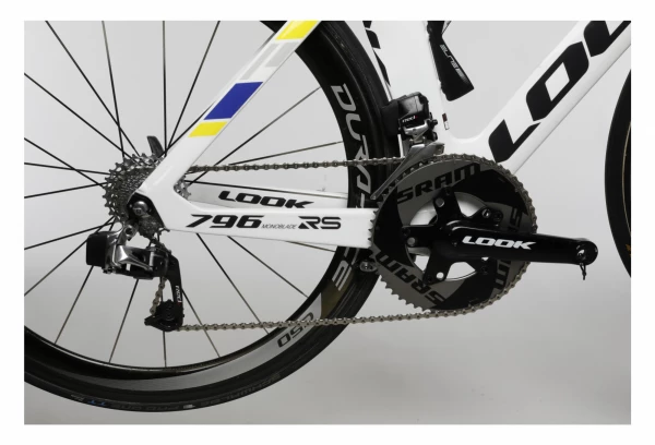 Produit Reconditionné - Look 796 Monoblade Sram 11V XS/S Patins Blanc / Noir 3 Produit Reconditionné - Look 796 Monoblade Sram 11V XS/S Patins Blanc / Noir – Image 3