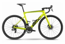 Vélo De Route BMC Teammachine SLR01 Four Sram Force ETap AXS 12V 700 Mm Jaune 2022