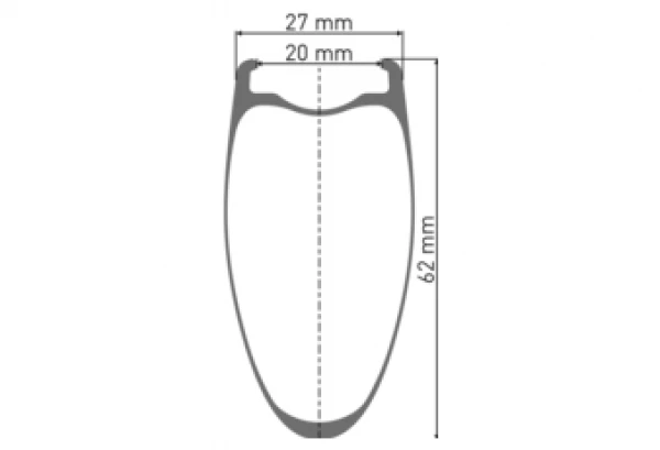 Roue Arrière DT Swiss ARC 1400 Dicut 62 Disc | 12x142mm | Centerlock 2 Roue Arrière DT Swiss ARC 1400 Dicut 62 Disc | 12x142mm | Centerlock – Image 2