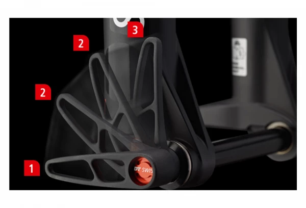 Axe Avant DT Swiss RWS Road 12x100mm | M12x1.5 2 Axe Avant DT Swiss RWS Road 12x100mm | M12x1.5 – Image 2