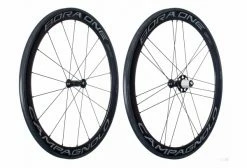 Paire De Roues Campagnolo BORA ONE 50 Dark 2018 à Boyaux Shimano/Sram 11v