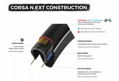 Pneu Route Vittoria Corsa N.EXT 700 Mm Tubeless Ready Souple Graphene + Silica Compound -Outlet d'accessoires unnamed file 2252