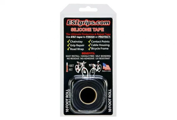 ESI Grips Rouleau Protection De Cadre Esi Silicone Tape 3m Noir 3 ESI Grips Rouleau Protection De Cadre Esi Silicone Tape 3m Noir – Image 3