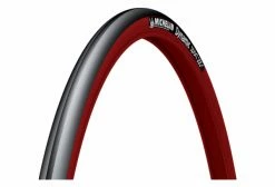 Pneu MICHELIN DYNAMIC SPORT 700x23C Tringle Rigide Rouge