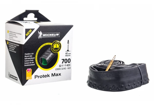 MICHELIN Chambre à Air A3 PROTEK MAX 700X32/42 Valve Presta 40mm 1 MICHELIN Chambre à Air A3 PROTEK MAX 700X32/42 Valve Presta 40mm