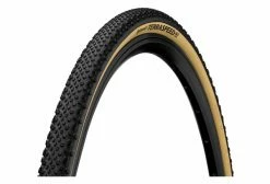 Pneu Gravel Continental Terra Speed 650b Tubeless Ready Souple ProTection BlackChili Compound Flancs Cream E-Bike E25