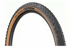 Pneu Gravel Teravail Rutland 27.5'' Tubeless Ready Souple Durable Bead-to-Bead Flancs Beiges Tan