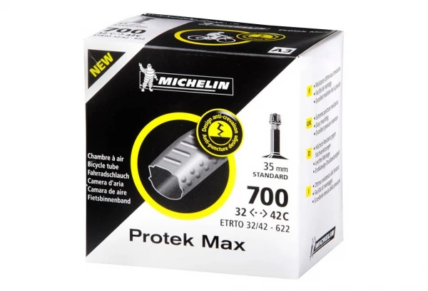 MICHELIN Chambre à Air A3 PROTEK MAX 700X32/42 Valve Schrader 35mm 1 MICHELIN Chambre à Air A3 PROTEK MAX 700X32/42 Valve Schrader 35mm