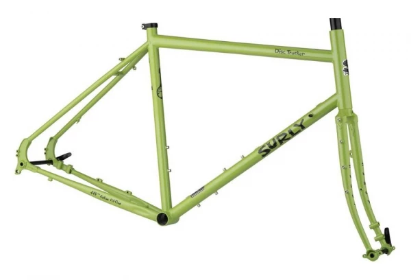 Cadre Surly Disc Trucker 26'' Vert 1 Cadre Surly Disc Trucker 26'' Vert