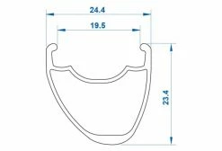 Paires De Roues Ritchey Comp Zeta Alu Disc 700mm | 12x100 - 12x142mm | 6 Trous -Outlet d'accessoires unnamed file 2752