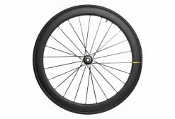 Roue Arrière Mavic Cosmic Pro Carbon SL UST Disc 700 Mm | 12x142 Mm | Center Lock | Pneu Mavic Yksion Pro UST II 25 Mm