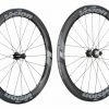 Paire De Roues Vision Metron 55 SL Disc Carbon Boyau | 9/15/12x100 - 9x135 - 12x142mm | Noir