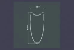 Roue Avant Shimano Dura-Ace R9270 C60 700 Mm I 12x100 Mm I Centerlock -Outlet d'accessoires unnamed file 2999