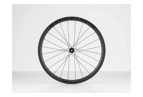 Roue Avant Route Bontrager Aeolus Pro 37 Tubeless Noir 1 Roue Avant Route Bontrager Aeolus Pro 37 Tubeless Noir