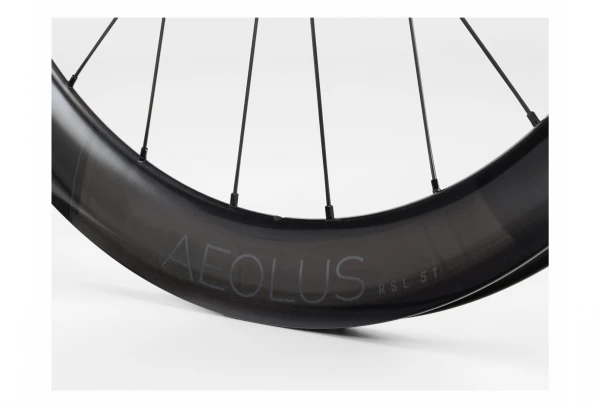 Roue Avant Bontrager Aeolus RSL 51 TLR 700 Mm | 12x100 Mm | Center Lock | 2022 3 Roue Avant Bontrager Aeolus RSL 51 TLR 700 Mm | 12x100 Mm | Center Lock | 2022 – Image 3