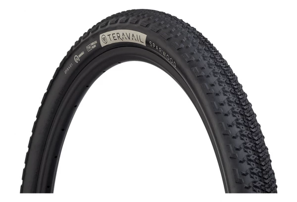 Pneu Gravel Teravail Sparwood 27.5'' Tubeless Ready Souple Durable Bead-to-Bead 1 Pneu Gravel Teravail Sparwood 27.5'' Tubeless Ready Souple Durable Bead-to-Bead