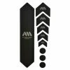 Kit Protection De Cadre ALL MOUNTAIN STYLE Honey Comb 9 Pcs - Noir