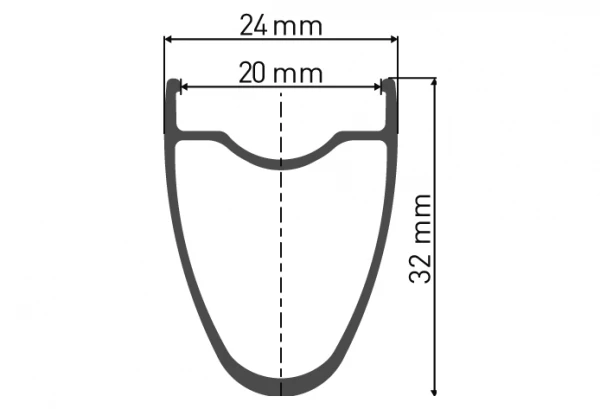 Roue Avant DT Swiss HE 1800 Spline DB 32 | Boost 12x110 Mm 2 Roue Avant DT Swiss HE 1800 Spline DB 32 | Boost 12x110 Mm – Image 2