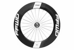 Roue Avant Fast Forward F9T Carbon Boyau | 9x100 Mm Blanc