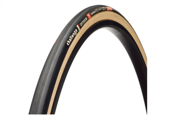 Boyau Challenge Criterium 320TPI 700 Noir/Blanc 1 Boyau Challenge Criterium 320TPI 700 Noir/Blanc