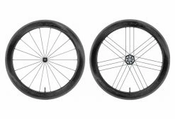 Paire De Roues Campagnolo Bora WTO 60 Dark Label Tubeless Ready | 9x100 - 9x130 Mm