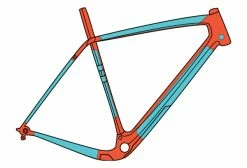 Kit De Protection Cadre RideWrap Covered Protection Route/Gravel Brilliant Clair