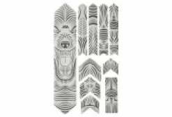 Kit Protection De Cadre ALL MOUNTAIN STYLE Honey Comb XL 10 Pcs - Loup