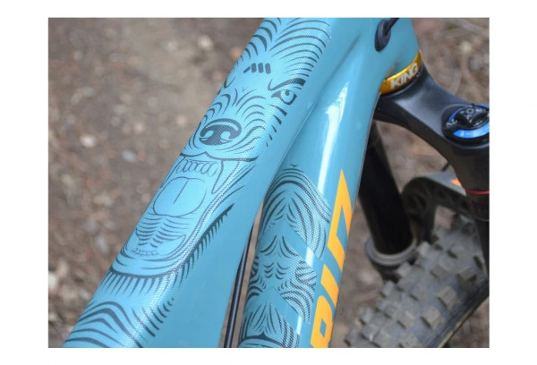 Kit Protection De Cadre ALL MOUNTAIN STYLE Honey Comb XL 10 Pcs - Loup 4 Kit Protection De Cadre ALL MOUNTAIN STYLE Honey Comb XL 10 Pcs - Loup – Image 4