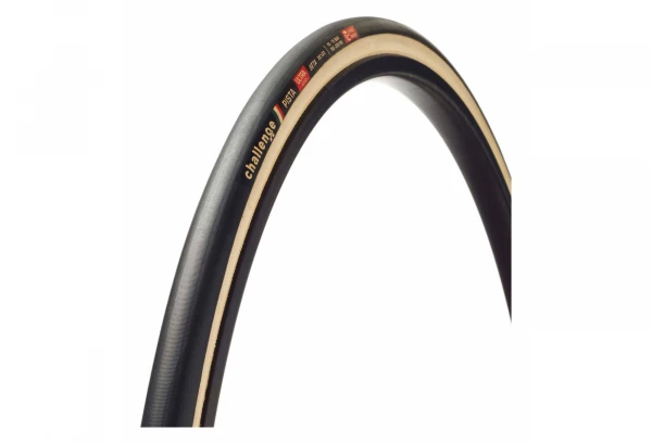 Boyau CHALLENGE Pista Seta Ultra 700 Noir/Beige 1 Boyau CHALLENGE Pista Seta Ultra 700 Noir/Beige