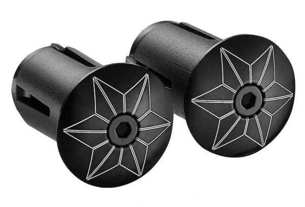 Ruban Supacaz Super Stiky Kush Noir Avec Bouchons Noir 2 Ruban Supacaz Super Stiky Kush Noir Avec Bouchons Noir – Image 2