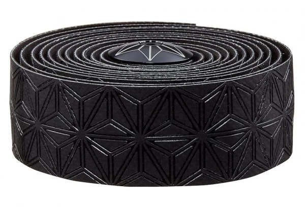 Ruban Supacaz Super Stiky Kush Noir Avec Bouchons Noir 3 Ruban Supacaz Super Stiky Kush Noir Avec Bouchons Noir – Image 3