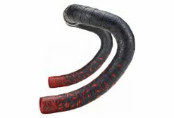 Ruban De Cintre Supacaz Super Sticky Kush Star Fade Rouge Avec Bouchons