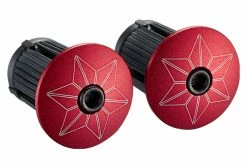 Ruban De Cintre Supacaz Super Sticky Kush Star Fade Rouge Avec Bouchons -Outlet d'accessoires unnamed file 3612
