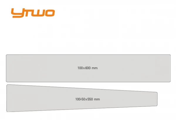 Kit De Protections YTWO Top Tube/Tube Diagonale (2 Pieces) 0.30mm Mat 2 Kit De Protections YTWO Top Tube/Tube Diagonale (2 Pieces) 0.30mm Mat – Image 2