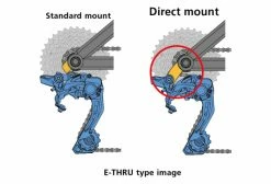 Patte De Dérailleur Shimano Direct Mount RDH Avec Écrou De Montage -Outlet d'accessoires unnamed file 373