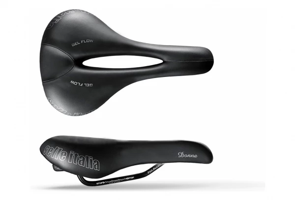 Selle Selle Italia Donna Gel Flow Noir 1 Selle Selle Italia Donna Gel Flow Noir