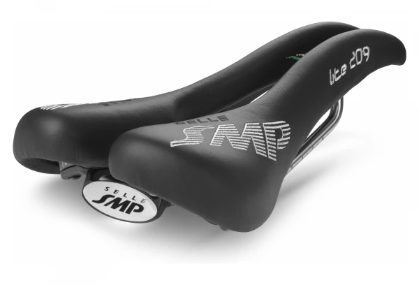 Selle SMP Lite 209 Rails Inox Noir 1 Selle SMP Lite 209 Rails Inox Noir