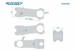 Potence Ritchey WCS Toyon Noir Mat +/-6° -Outlet d'accessoires unnamed file 4025