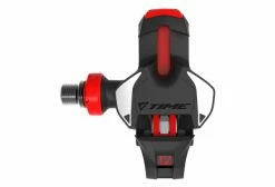 Time Paire De Pédales XPRO 12 Titane Carbone Noir / Rouge