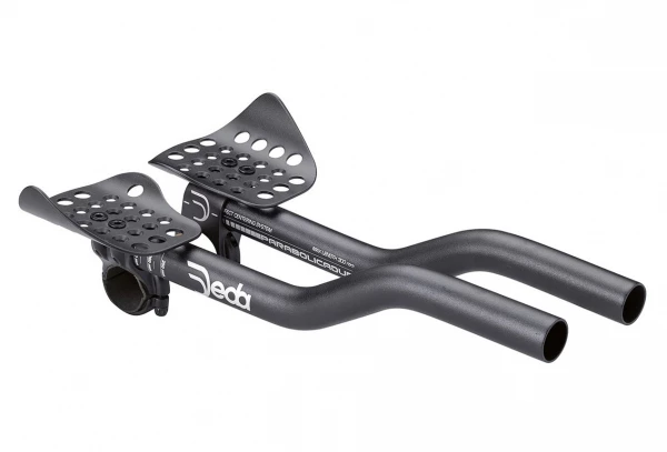 Prolongateurs Deda Parabolica Due Aluminium 31.7 Mm Noir + Entretoises De Rehausse 1 Prolongateurs Deda Parabolica Due Aluminium 31.7 Mm Noir + Entretoises De Rehausse