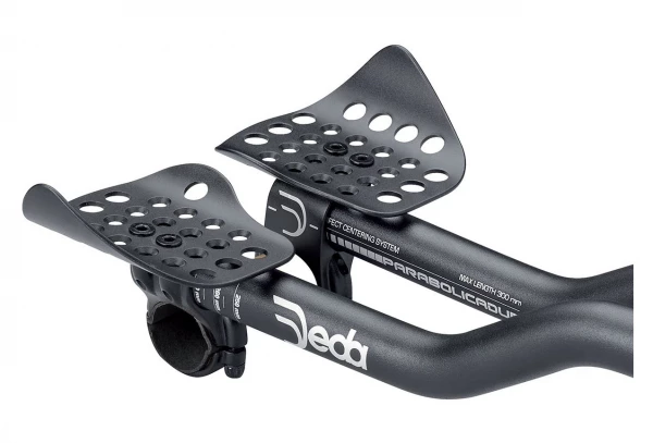 Prolongateurs Deda Parabolica Due Aluminium 31.7 Mm Noir + Entretoises De Rehausse 3 Prolongateurs Deda Parabolica Due Aluminium 31.7 Mm Noir + Entretoises De Rehausse – Image 3