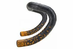 Ruban De Cintre Supacaz Super Sticky Kush Star Fade Neon Orange Avec Bouchons