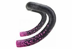 Ruban De Cintre Supacaz Super Sticky Kush Star Fade Neon Rose Avec Bouchons